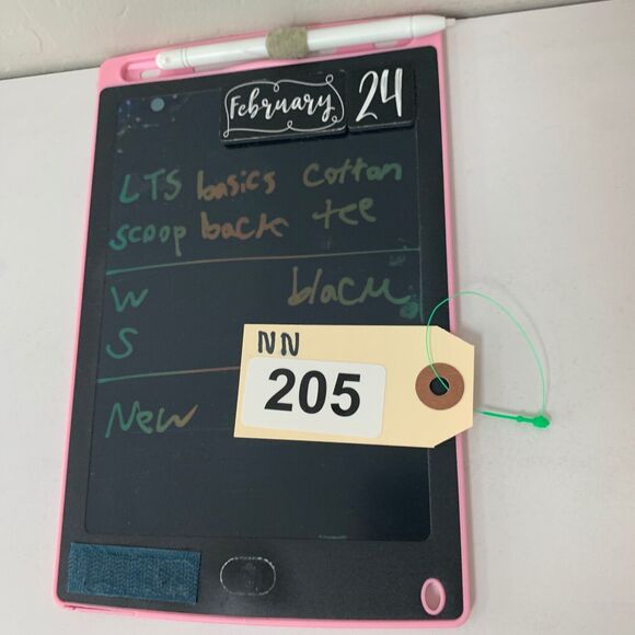 LTS Basics Shirt Womens S Small Black Cotton Stretch Scoop Back Long Sleeve Tee - Picture 11 of 12